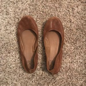 Lucky Brand Brown Flats